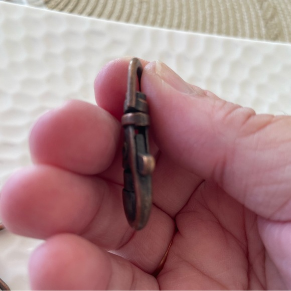 5 Large Lobster Claw Snap Hook Clasps in Antique Copper for Jewelry Craft Making - Picture 5 of 5